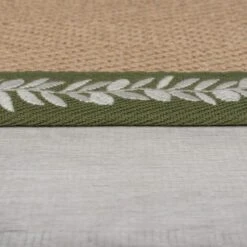 Embroidered Herringbone Border Runner -Habitat Store 30917721 alt03