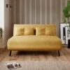Phoebe Velvet Double Sofa Bed -Habitat Store 30917894
