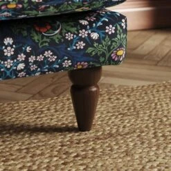 Jolene William Morris Blackthorn Print Velvet 2 Seater Sofa -Habitat Store 30917906 alt04