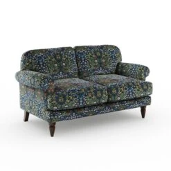 Jolene William Morris Blackthorn Print Velvet 2 Seater Sofa -Habitat Store 30917906 alt05