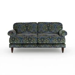 Jolene William Morris Blackthorn Print Velvet 3 Seater Sofa -Habitat Store 30917907 alt06