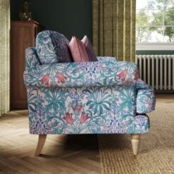 Jolene William Morris Woodland Weeds Print Velvet 2 Seater Sofa -Habitat Store 30917910 alt01