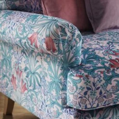 Jolene William Morris Woodland Weeds Print Velvet 2 Seater Sofa -Habitat Store 30917910 alt03
