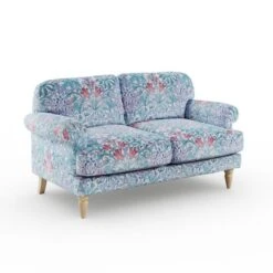 Jolene William Morris Woodland Weeds Print Velvet 2 Seater Sofa -Habitat Store 30917910 alt05