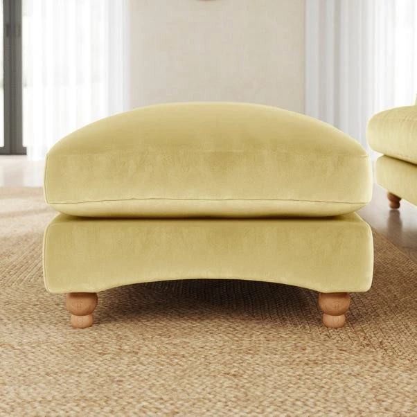 Martha Vintage Velvet Footstool 4 Martha Vintage Velvet Footstool - Image 2