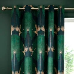 Luxe Crane Velour Eyelet Curtains 22 Luxe Crane Velour Eyelet Curtains -Habitat Store 30917995