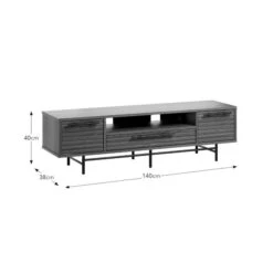 Bryant Wide TV Unit For TVs Up To 60" 23 Bryant Wide TV Unit For TVs Up To 60" -Habitat Store 30918242 alt09