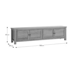 Olney Extra Wide TV Unit For TVs Up To 80" 22 Olney Extra Wide TV Unit For TVs Up To 80" -Habitat Store 30918567 alt09