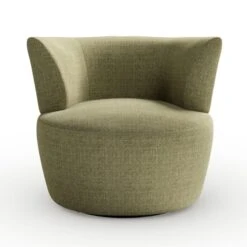 Robyn Chunky Soft Chenille Swivel Chair -Habitat Store 30918822 alt06