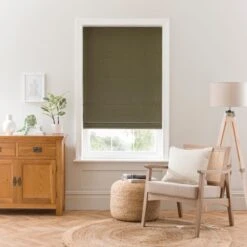 Luna Fleece Thermal Roman Blind -Habitat Store 30918844