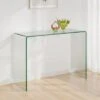 Amalfi Bent Glass Console Table -Habitat Store 30919033