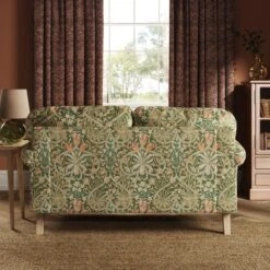 Jolene William Morris Woodland Weeds Print Velvet 2 Seater Sofa -Habitat Store 30919070 alt02