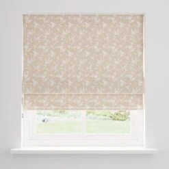Floral Herringbone Thermal Roman Blind -Habitat Store 30919431 alt02