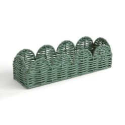 Heart And Soul Scallop Slim Basket Tray 13 Heart And Soul Scallop Slim Basket Tray -Habitat Store 30919527 alt02