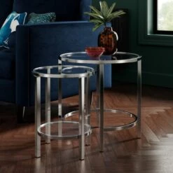 Sofia Glass Nest Of Tables -Habitat Store 30919669