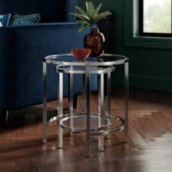 Sofia Glass Nest Of Tables -Habitat Store 30919669 alt01