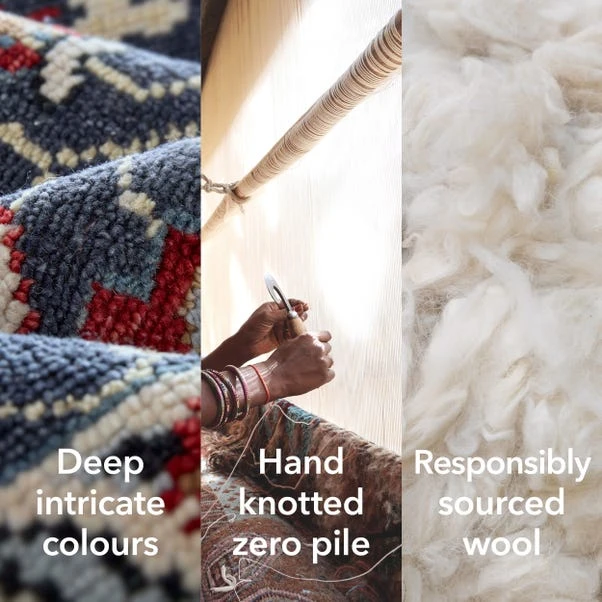 Farida Premium Hand-Knotted Floral Wool Rug 21 Farida Premium Hand-Knotted Floral Wool Rug - Image 19