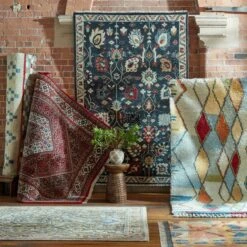 Farida Premium Hand-Knotted Floral Wool Rug 34 Farida Premium Hand-Knotted Floral Wool Rug -Habitat Store 30920019 alt08