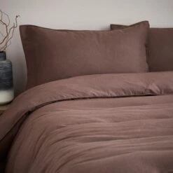 Cotton Linen Standard Pillowcase Pair -Habitat Store 30920261