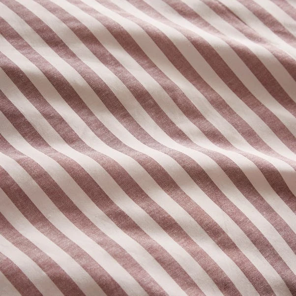 Portloe Stripe Cotton Duvet Cover & Pillowcase Set 17 Portloe Stripe Cotton Duvet Cover & Pillowcase Set - Image 15