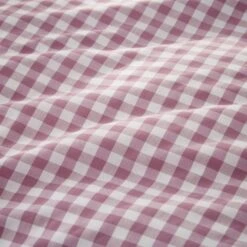 Portloe Gingham Woven Cotton Fitted Sheet 24 Portloe Gingham Woven Cotton Fitted Sheet -Habitat Store 30921112 alt04