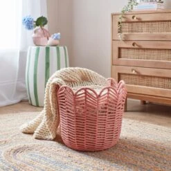 Chevron Rope Storage Basket -Habitat Store 30921865