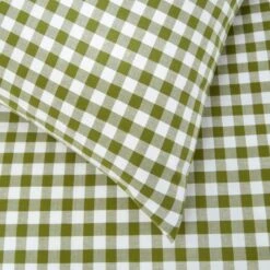 Portloe Gingham Woven Cotton Standard Pillowcase Pair -Habitat Store 30922002 alt04