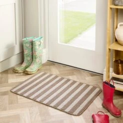 Marvel Wide Stripe Hard-wearing Washable Doormat