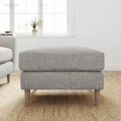 Sven Tonal Weave Footstool -Habitat Store 30922623 alt01