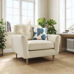 Sven Opulent Velvet Snuggle Chair 38 Sven Opulent Velvet Snuggle Chair -Habitat Store 30922661