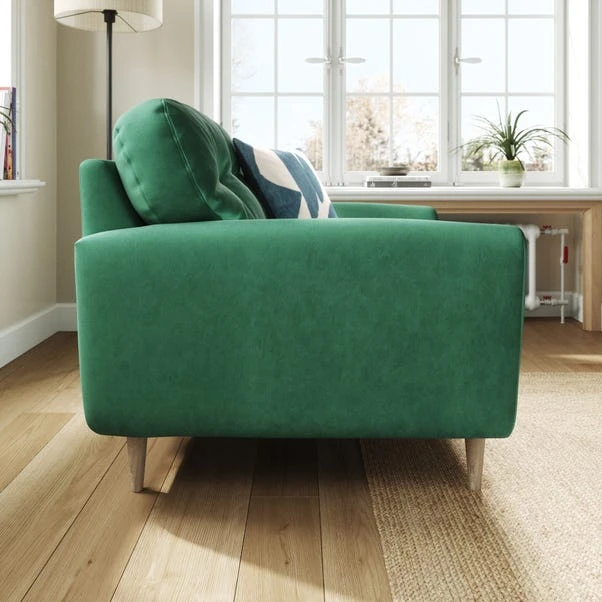 Sven Opulent Velvet Snuggle Chair 4 Sven Opulent Velvet Snuggle Chair - Image 2