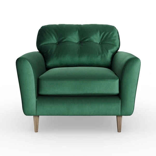 Sven Opulent Velvet Snuggle Chair 9 Sven Opulent Velvet Snuggle Chair - Image 7