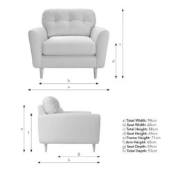 Sven Opulent Velvet Snuggle Chair 29 Sven Opulent Velvet Snuggle Chair -Habitat Store 30922685 alt09