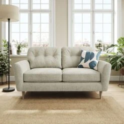 Sven Chunky Chenille 2 Seater Sofa -Habitat Store 30922702
