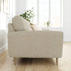 Sven Chunky Tonal Weave 3 Seater Sofa -Habitat Store 30922719 alt01