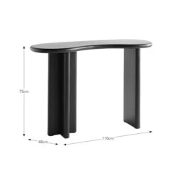 Ludo Kidney Shaped Console Table -Habitat Store 30924732 alt09