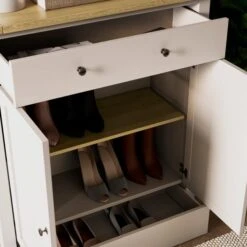 Olney Hallway Shoe Storage Unit, Stone 11 Olney Hallway Shoe Storage Unit, Stone -Habitat Store 30924850 alt02