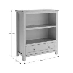 Olney Low Bookcase, Stone -Habitat Store 30924851 alt09
