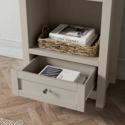 Olney Narrow Bookcase, Stone 11 Olney Narrow Bookcase, Stone -Habitat Store 30924859 alt02