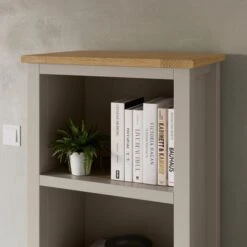 Olney Narrow Bookcase, Stone 12 Olney Narrow Bookcase, Stone -Habitat Store 30924859 alt03