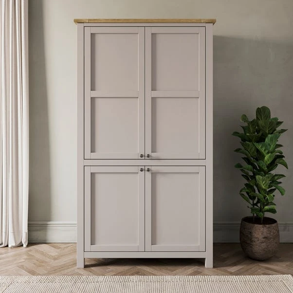 Olney Hideaway Desk, Stone 3 Olney Hideaway Desk, Stone