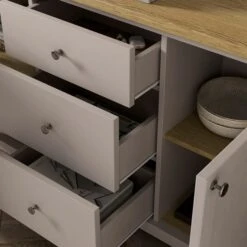 Olney Extra Wide Sideboard, Stone -Habitat Store 30924981 alt02