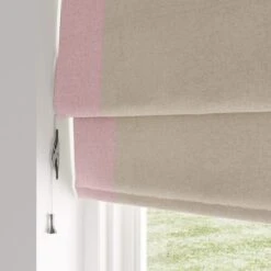 Luna Bordered Blackout Roman Blind 37 Luna Bordered Blackout Roman Blind -Habitat Store 30925011 alt04