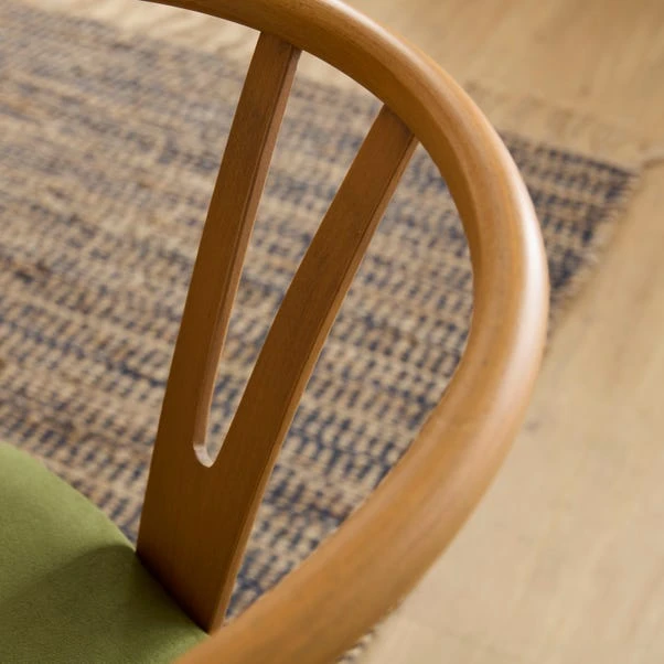 Lara Dining Chair, Velvet 6 Lara Dining Chair, Velvet - Image 4