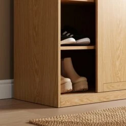 Eloise Sliding Shoe Storage Cabinet 38 Eloise Sliding Shoe Storage Cabinet -Habitat Store 30925058 alt02