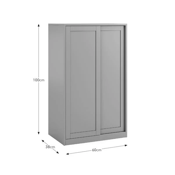 Eloise Sliding Shoe Storage Cabinet 16 Eloise Sliding Shoe Storage Cabinet - Image 14