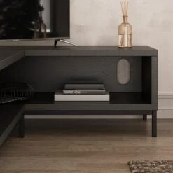 Fulton Open Corner TV Unit For TVs Up To 60" -Habitat Store 30925273 alt03