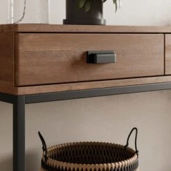 Fulton Extra Wide Console Table, Pine Effect 12 Fulton Extra Wide Console Table, Pine Effect -Habitat Store 30925274 alt03