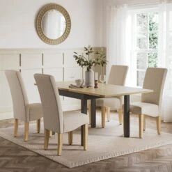 Olney Flip Top 4-6 Seater Dining Table -Habitat Store 30925304