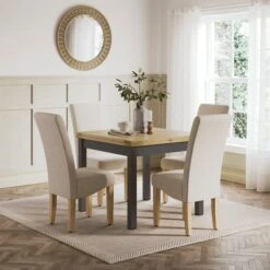 Olney Flip Top 4-6 Seater Dining Table -Habitat Store 30925304 alt01
